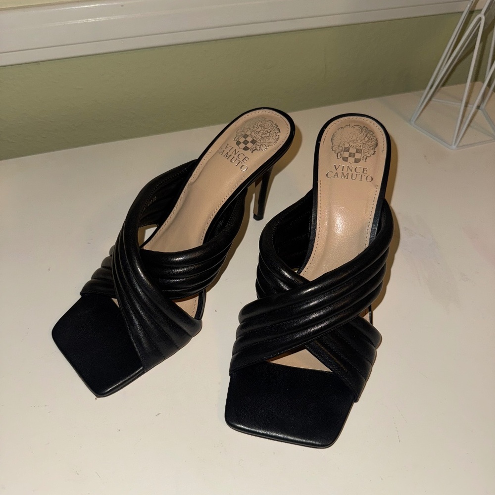 Vince Camuto Black Heels